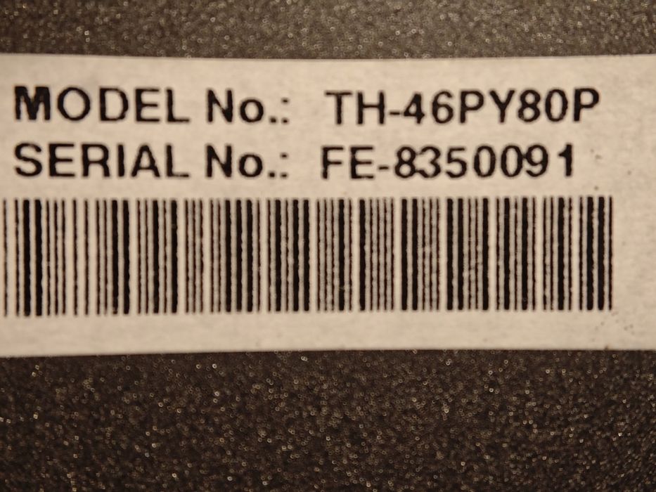 TV PANASONIC 46 cali,plazmowy,sprawny