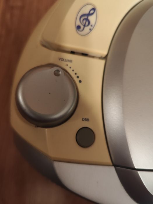 Kremowe radioodtwarzacz Philips