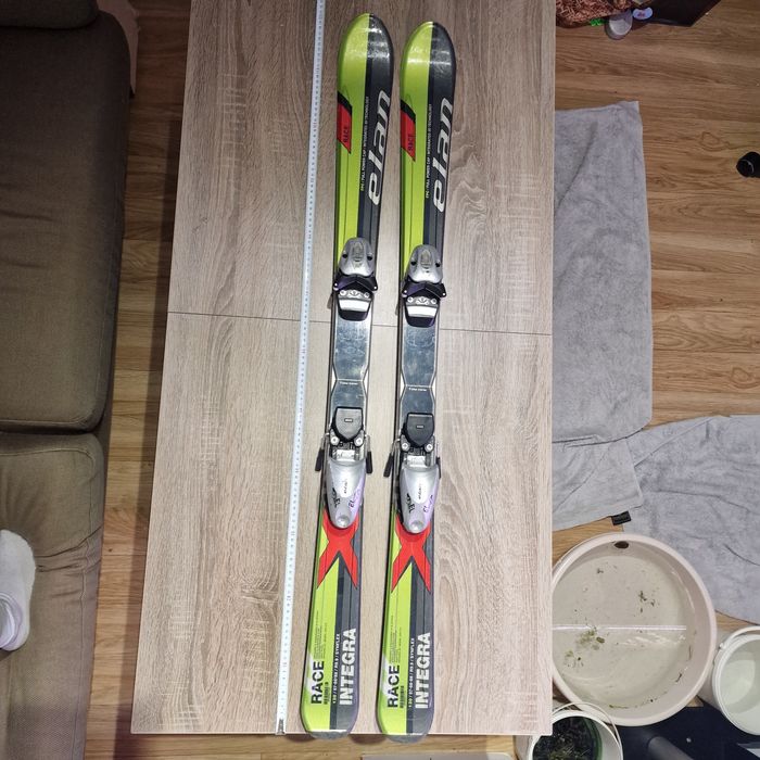 Narty dziecięce Elan Race Integra Jr 120 cm + wiązania EL 4.5
