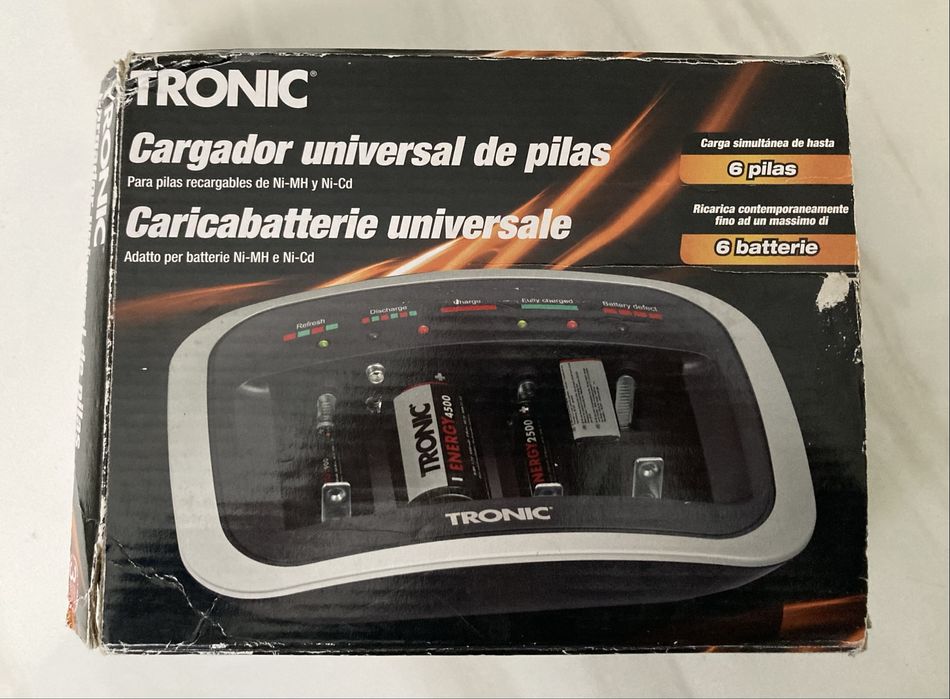 Універсальний зарядний пристрій Tronic TLG 500 B1 Підходить для Ni