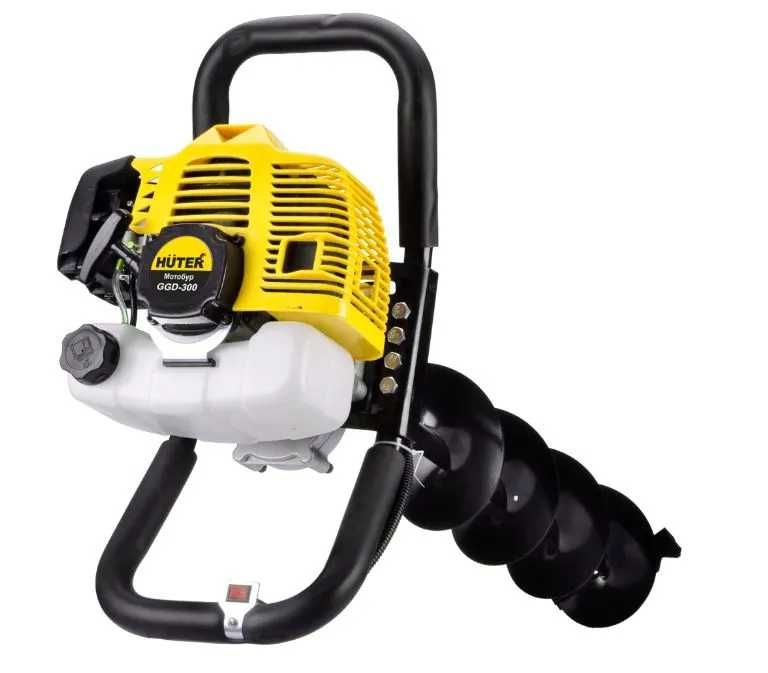 Мотобур GGD-30000 Huter (двотактний, 52см, бак 1.25л, діаметр – 300мм)