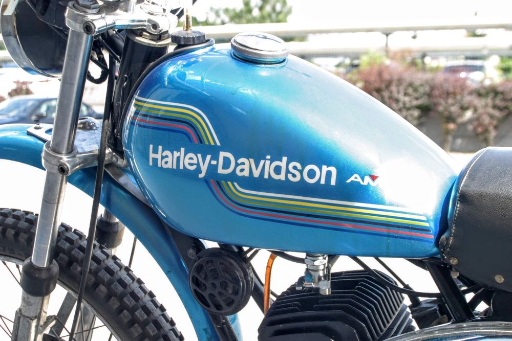 AMF harley davidson 125CC  2T  1976