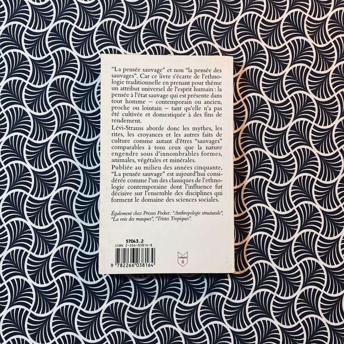 La Pensée Sauvage - Claude Lévi-Strauss