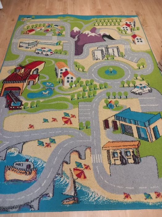 Dywan ulice gruby porządny duzy 280x 200