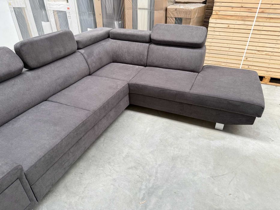 NOWY narożnik z funkcją spania + pojemnik OD RĘKI wyprzedaż -40%