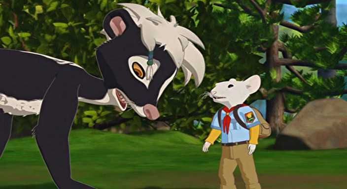 O Pequeno STUART LITTLE 3 - Uma Grande Aventura no Bosque