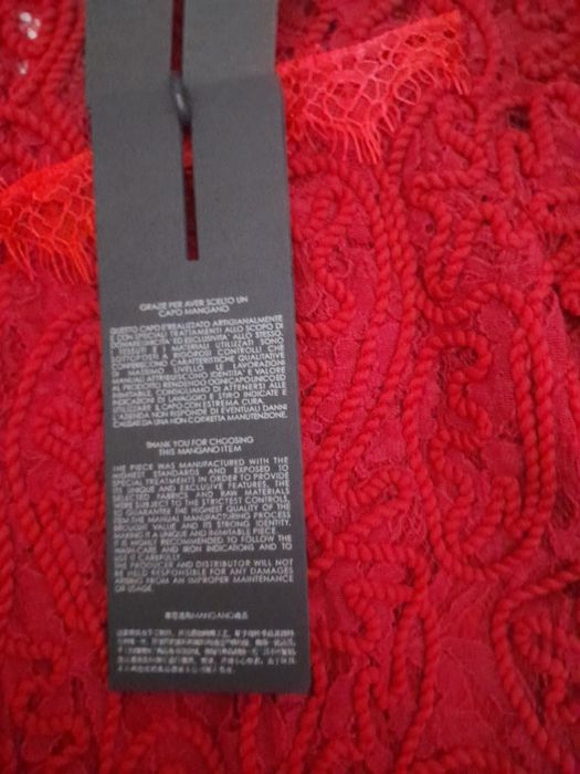 Vestido Rendado Mangano