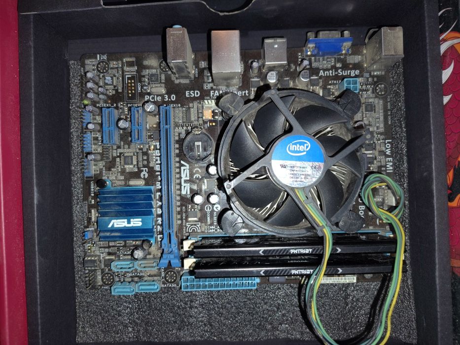 Комплект: i5 3550,Asus p8h61-m lx3, gt 640, 16gb DDR3 1600 Mhz