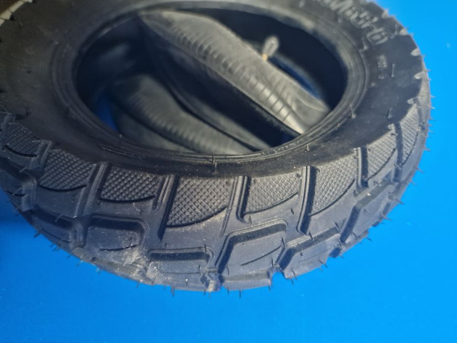 conjunto de pneu e câmara de ar de 10 polegadas (modelo 80/65-6