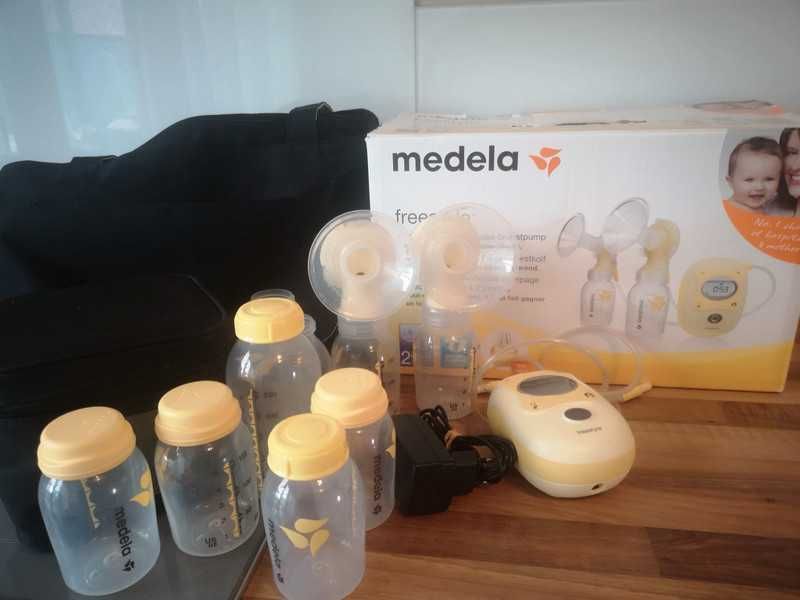 Bomba Extrator Tira Leite DUPLO eletrico Medela Freestyle