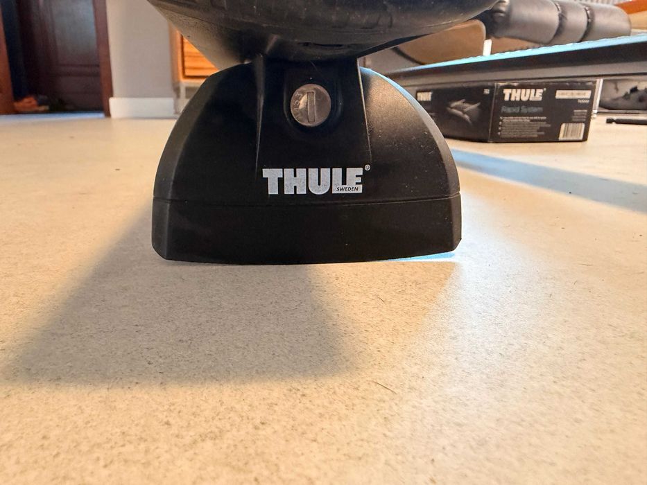 Thule belki 120 cm + kit montażowy  stopy 753