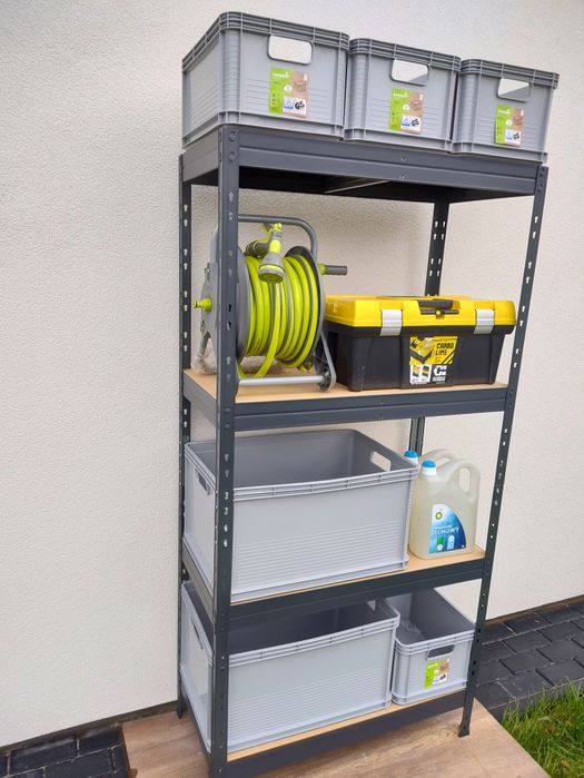 Regał Magazynowy, Garażowy, Warsztatowy 180x90x45 cm 4P/360 kg