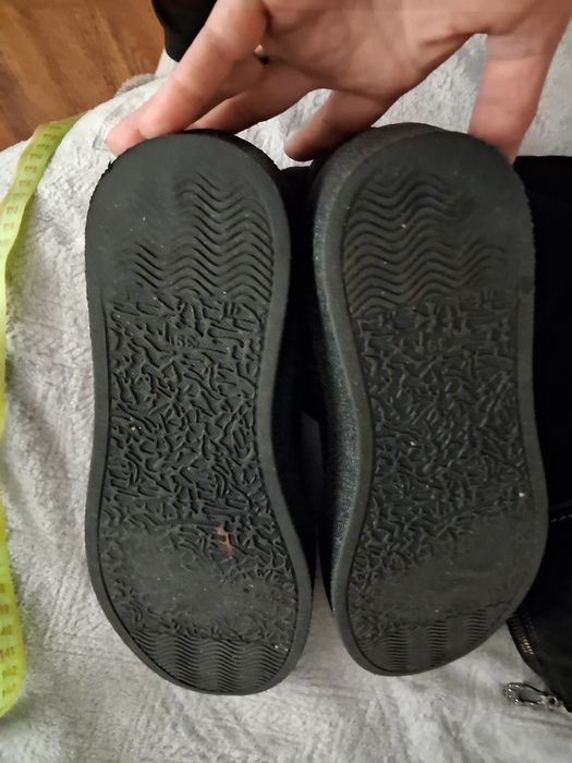 Ботфорды замшевые