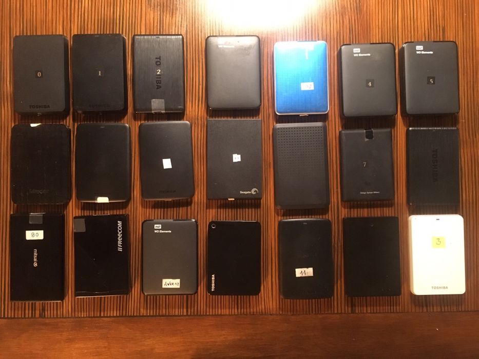 Discos Externos HDD 500GB e 1TB