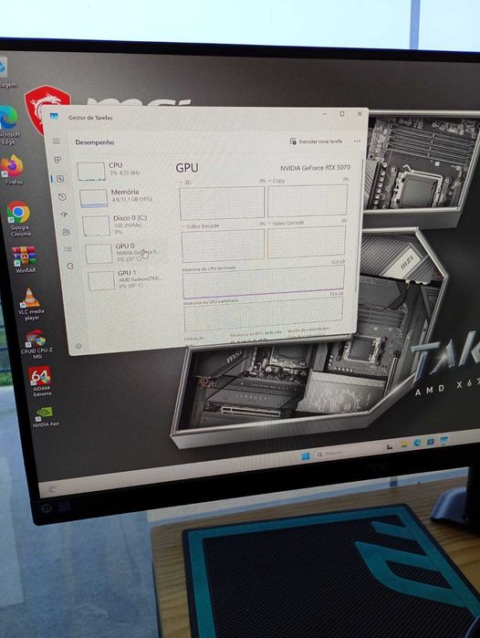 COMPUTADOR GAMING - AMD Ryzen 7 7800X3D / Nvidia RTX 5070 12GB