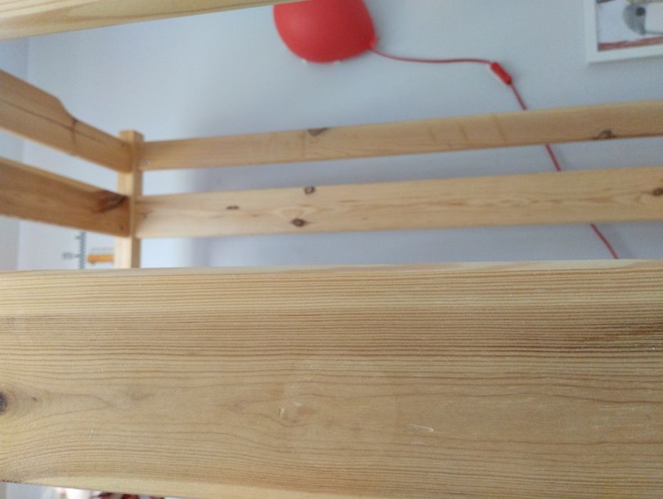 Łóżko na antresoli 180