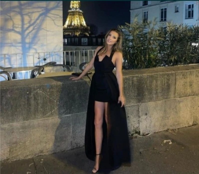 Sukienka wieczorowa M Czarna  Asos