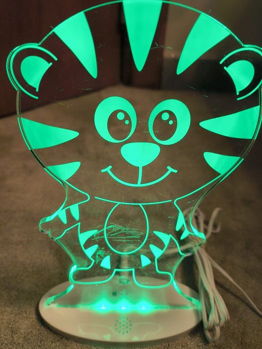 Nocna lampka dziecięca lampa LED ALOKA miś
