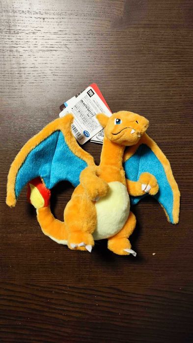 Oryginalny pluszak Pokemon Charizard z Japonii