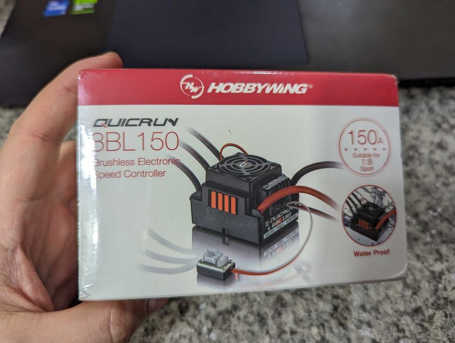 RC регулятор Hobbywing Brushless 4S 6S безколекторний 120А 150А мотор