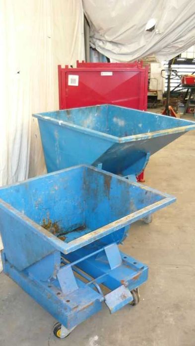 Koleba kontener samowyładowczy wozidło do wózka widłowego wózek