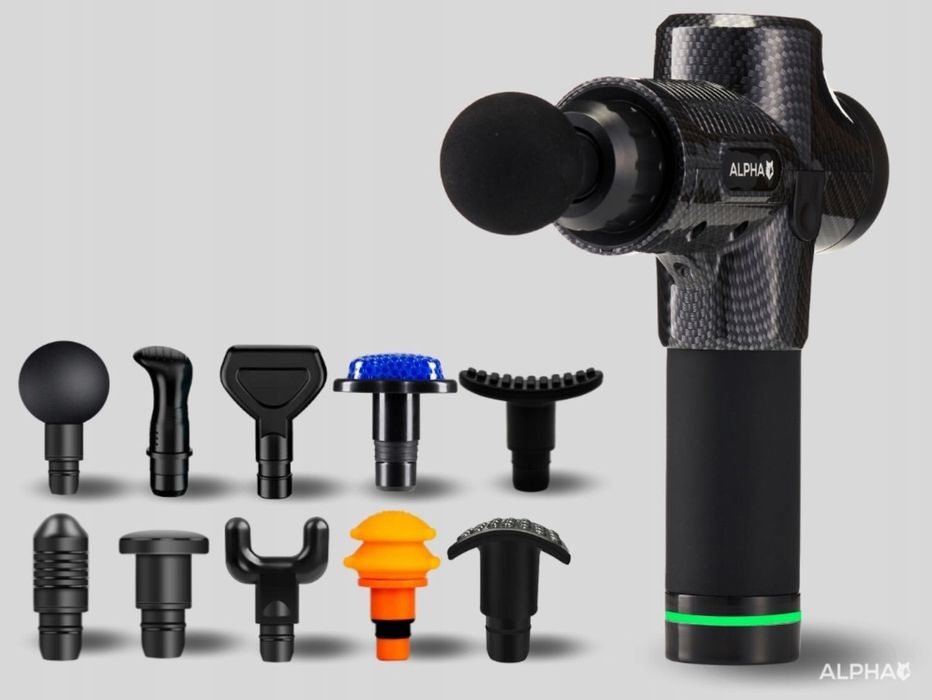 Pistolet Do Masażu - Masażer Do Pleców, Karku, Stóp I Ciała Okazja Fv