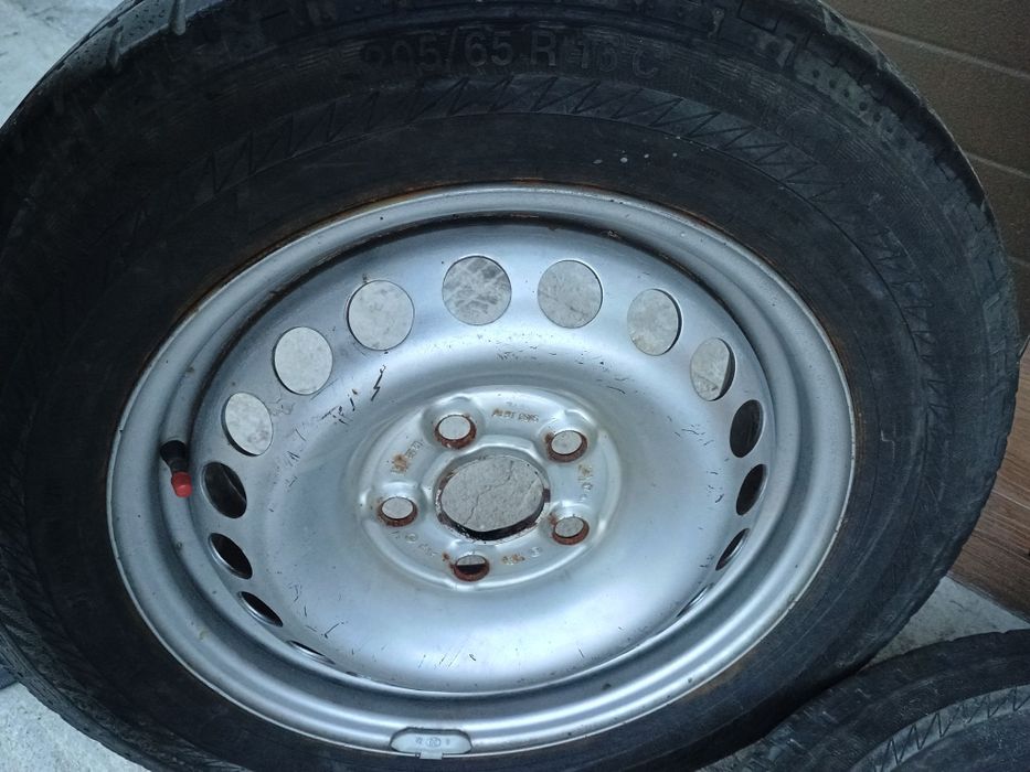 Opony z felgami VW T5
