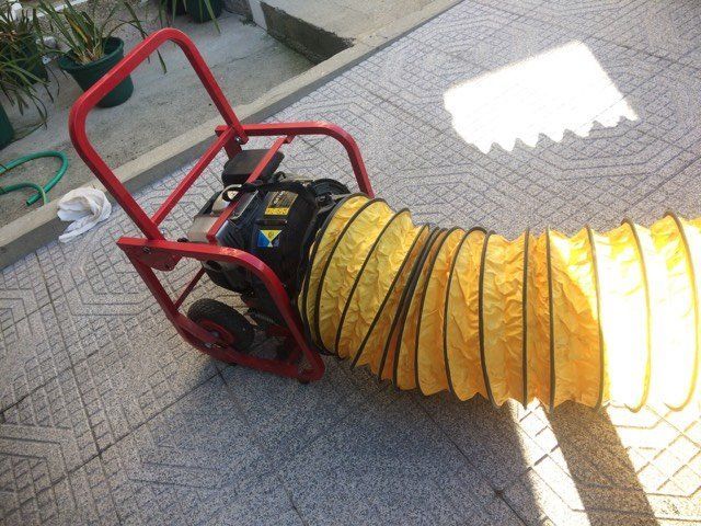 Ventilador Ramfan GF165SE com motor Honda 5 HP