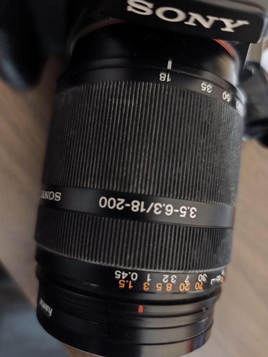 Conjunto Sony Alfa 550