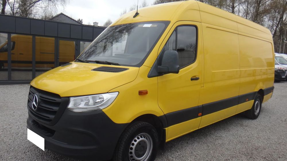 Mercedes-Benz SPRINTER  LIFT SPRINTER 314 L4H2 MAXI LONG zabudowa kurierska półki DHL ŁADNY