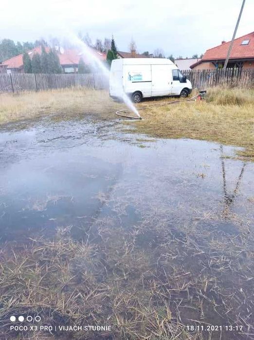 WIERCENIE STUDNI Głębinowa Hydroforowa Szukanie Wody Elektrooporowe