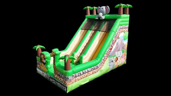 Dmuchaniec, wynajem, dmuchana zjeżdżalnia