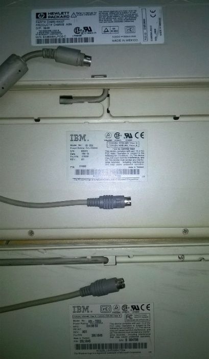 Teclados HP e Samsung