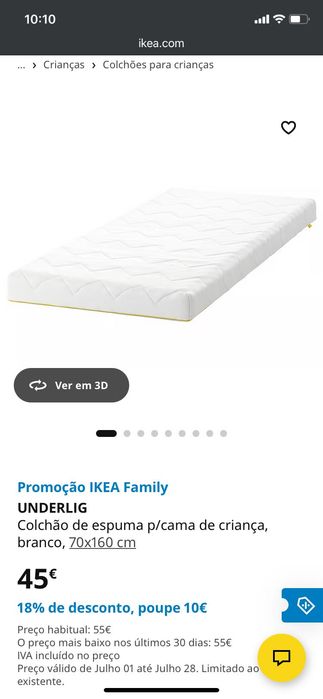 Cama criança IKEA