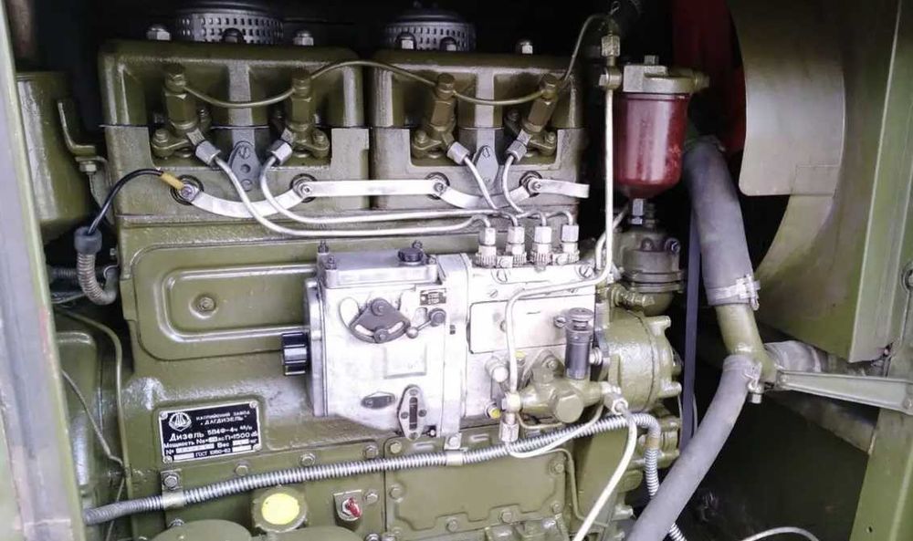 Дизельний генератор 12кв (15Ква) на причепу в робочому стані