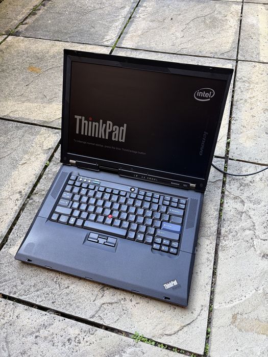 Laptop Lenovo ThinkPad R61i (Type 7650-D6G) — Dysk HDD 120 GB + Oryginalny zasilacz