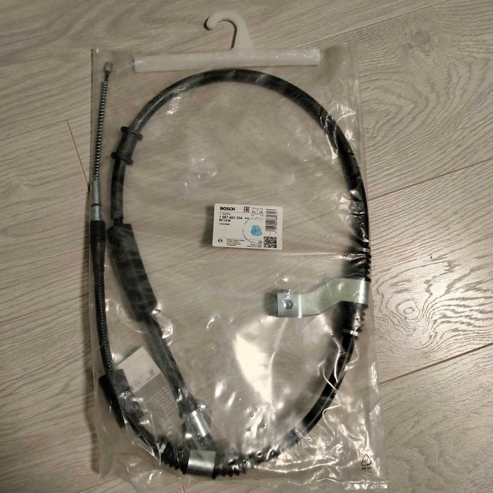 Гальмівний трос Bosch 1987482354 1567mm CHEVROLET Lacetti/Nubira ''RR"