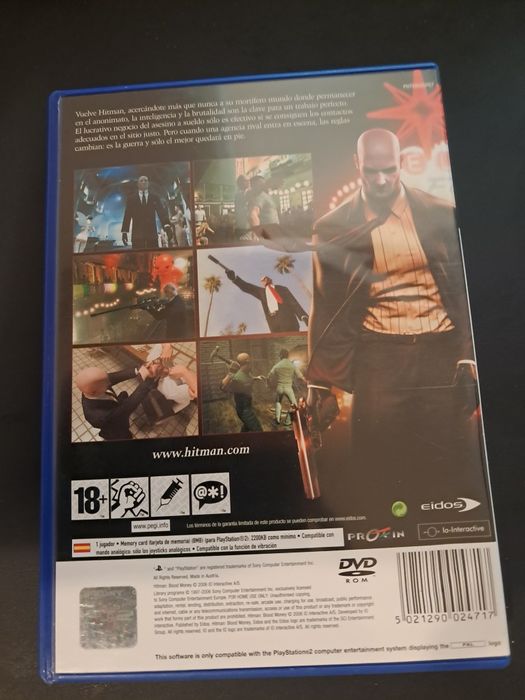 Jogo para Playstation2: "Hitman: Blood Money" Preço: 10€ (Posso negociar).