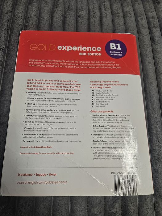 Gold experience B1- podręcznik