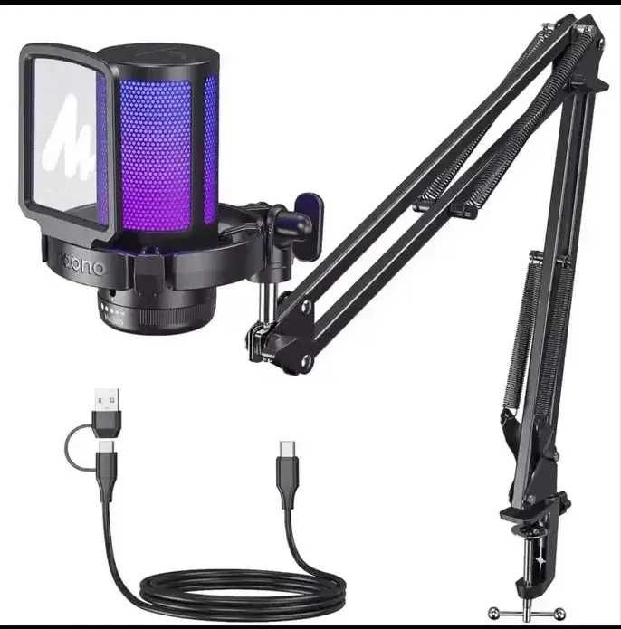 Maono DGM20S – Mikrofon dla Gracza i Twórcy + Statyw