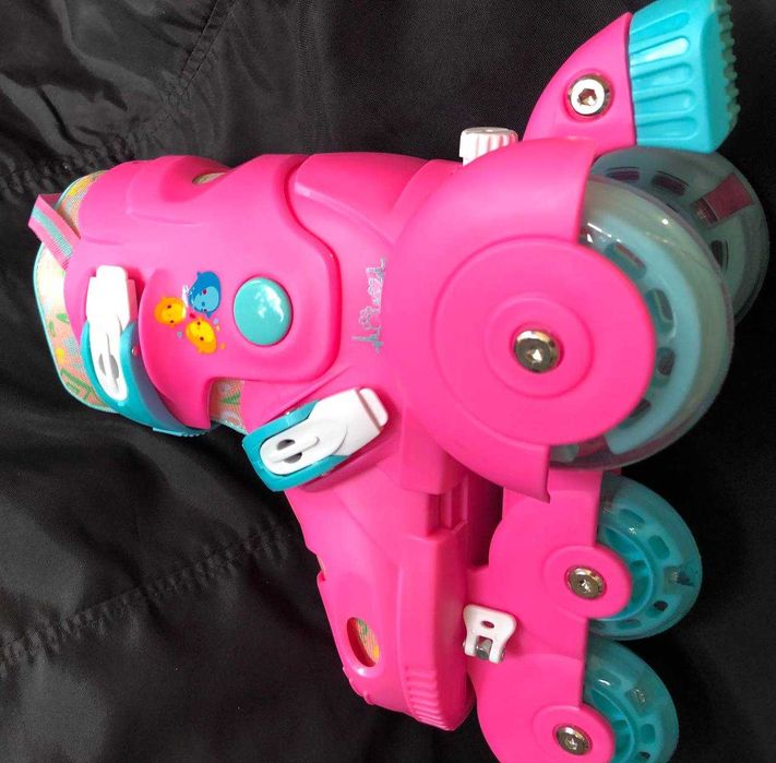 Iгровий набiр:ролики(всi! колеса свiтяться),захист, шолом