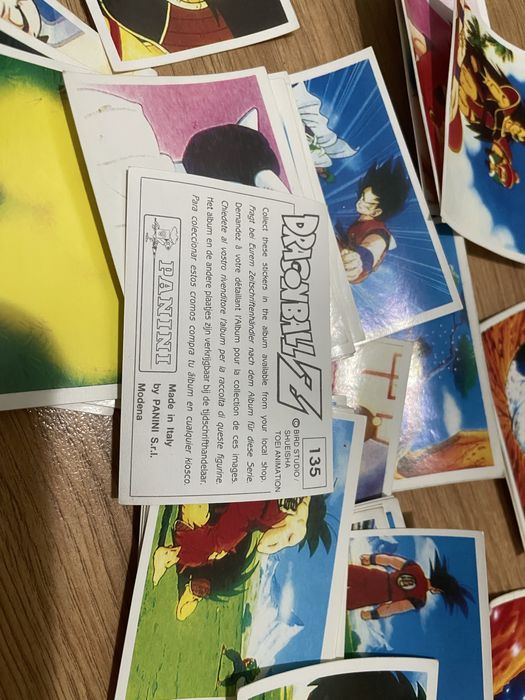 Cromos Dragon Ball Z anos 90