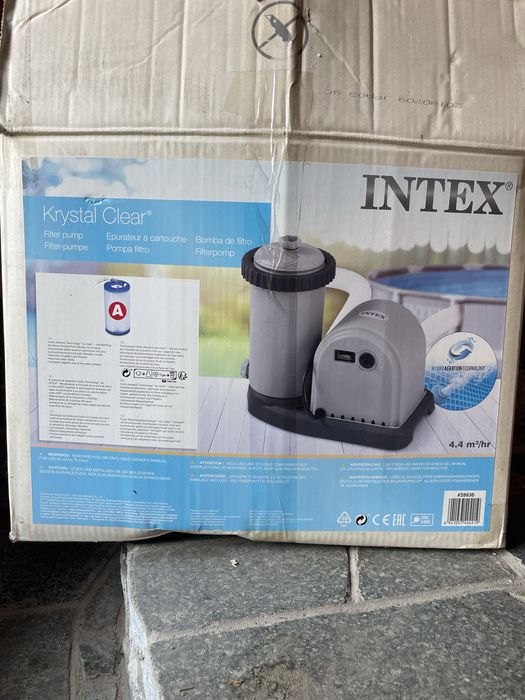 Картриджний фільтр-насос Intex (636T), 5 678 л/год, Фільтр тип А