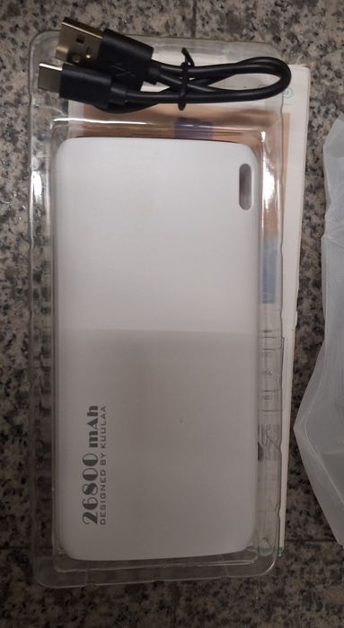 Power Bank KUULAA 26800mAh PD 20W - Branca