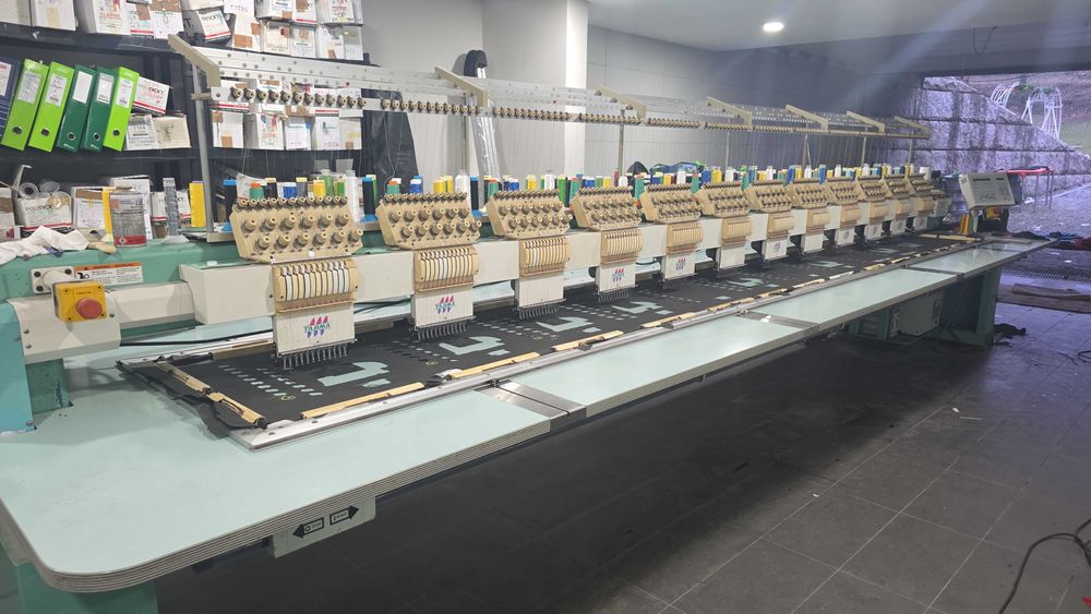 Maquina de bordar tajima 12 agulhas