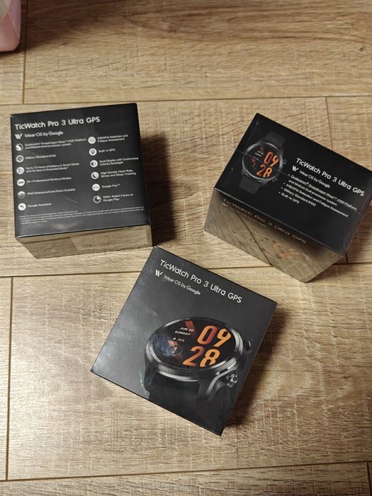 Mobvoi TicWatch Pro 3 Ultra GPS з NFC смарт годинник Google Mobvoi