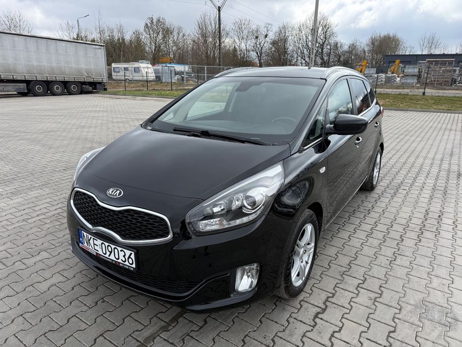 Kia Carens Ładna 1,6Benzyna 135km 7 Osobowa Kamera Cofania Nawigacja