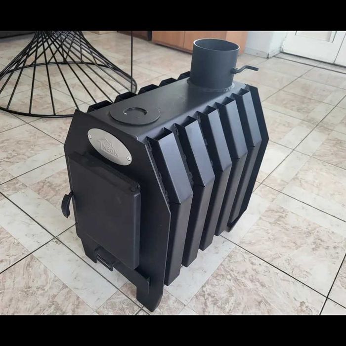 Буржуйка + э ТРУБА, мала окопна піч, всього 12 кг, сталь 3мм Легка