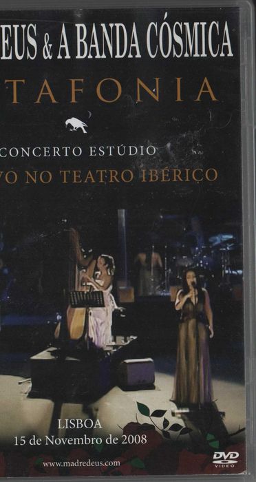 Dvd Madredeus & Banda Cósmica - Metafonia - musical