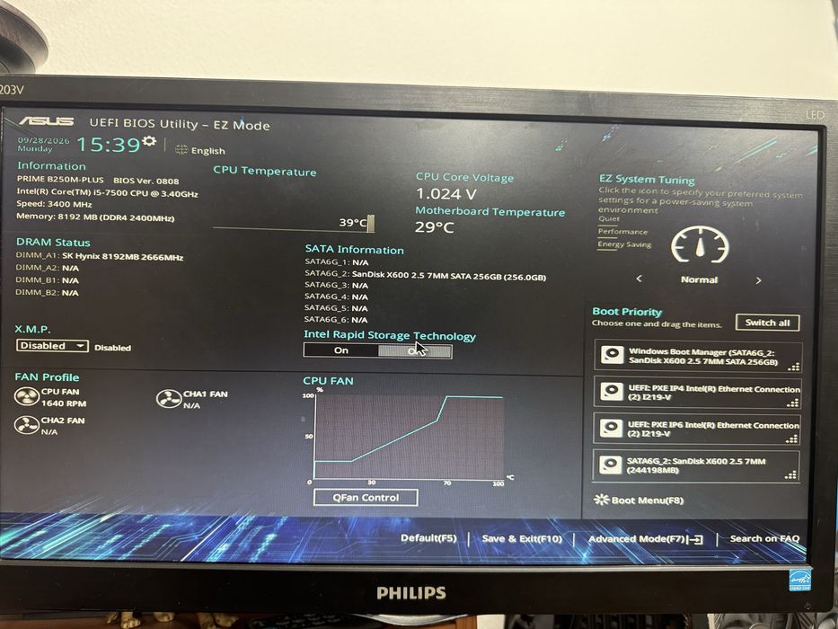 Asus Prime B250M-Plus  i5-7500